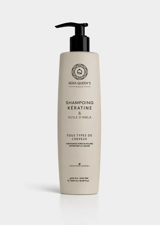 Kera Queen's Rituel Amla shampoing 500ml cheveux bruns