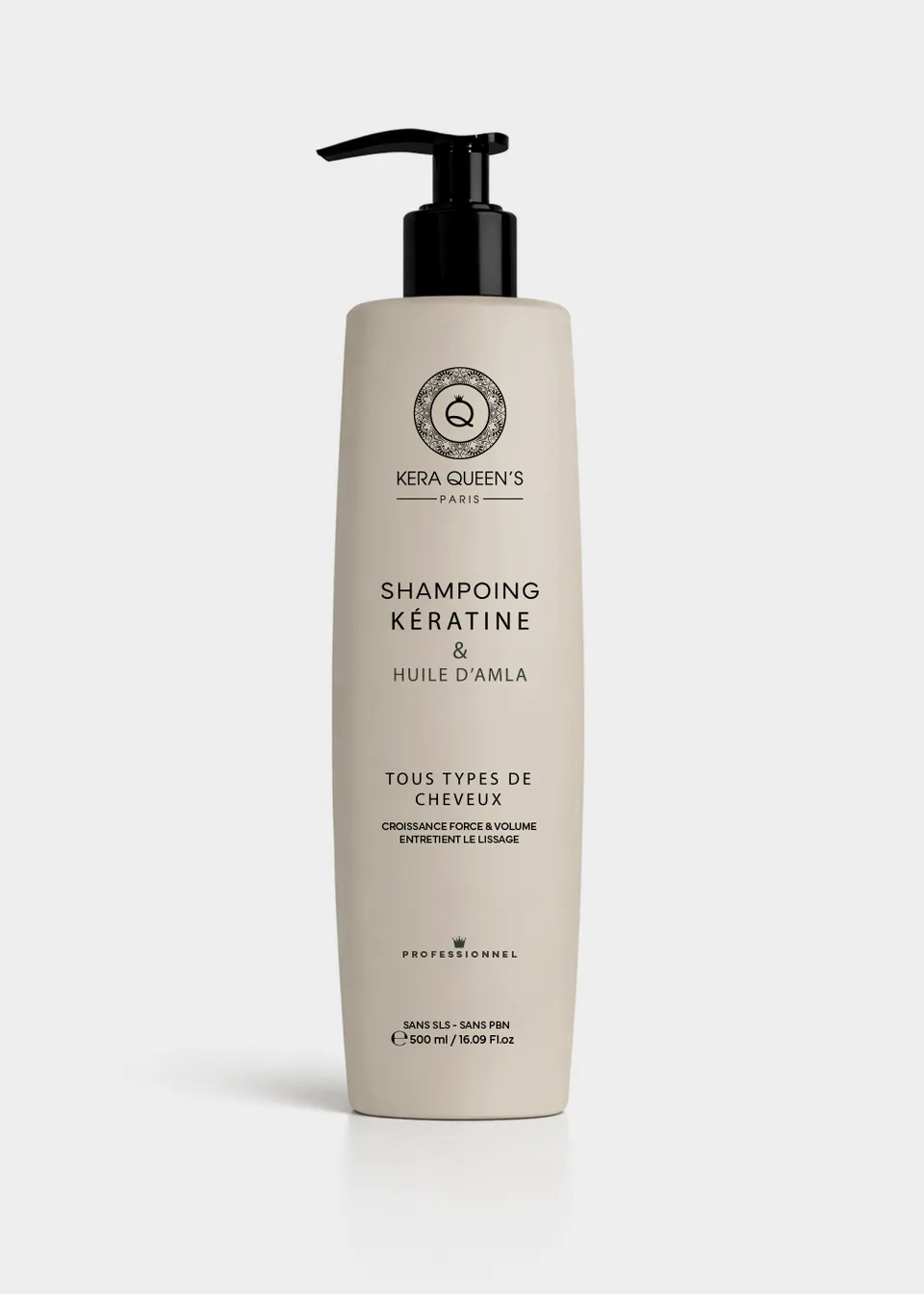 Kera Queen's Rituel Amla shampoing 500ml cheveux bruns
