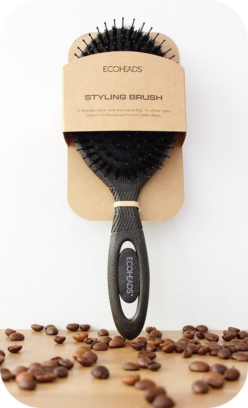 EcoHeads eBrush brosse coushion poils sanglier tous cheveux