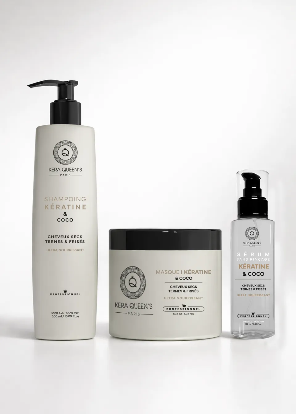 Kera Queen's Rituel Coco kit trio nourrissant coco