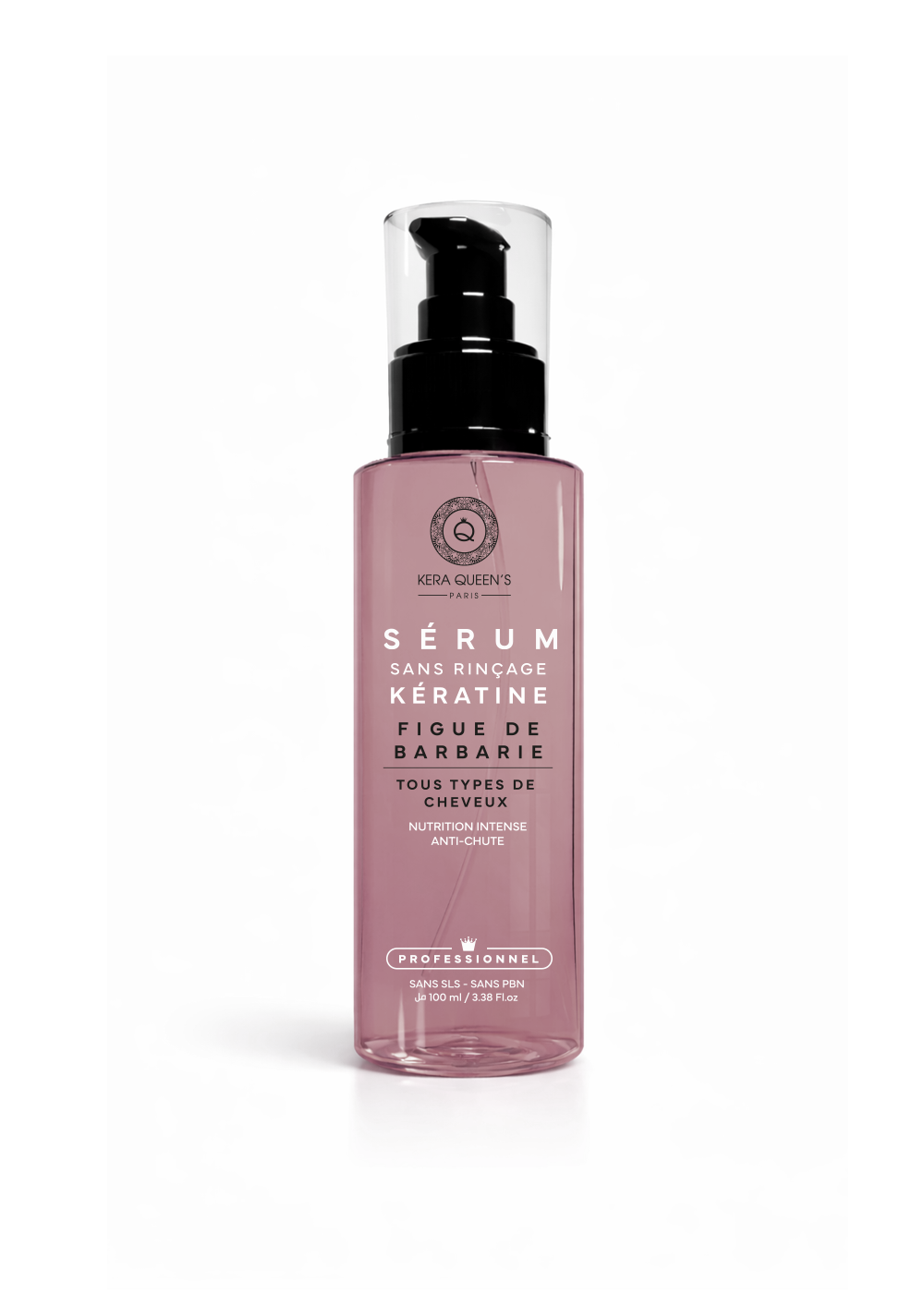 Kera Queen's Rituel Figue de Barbarie sérum 100ml cheveux colorés