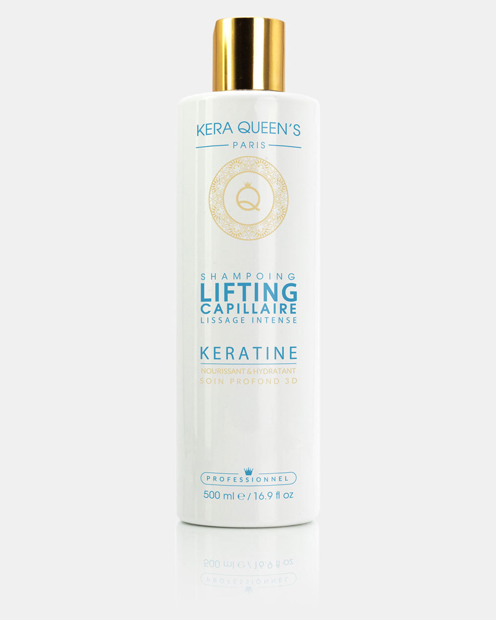Kera Queen's Lifting Kératine Intense shampoing 500ml éclat