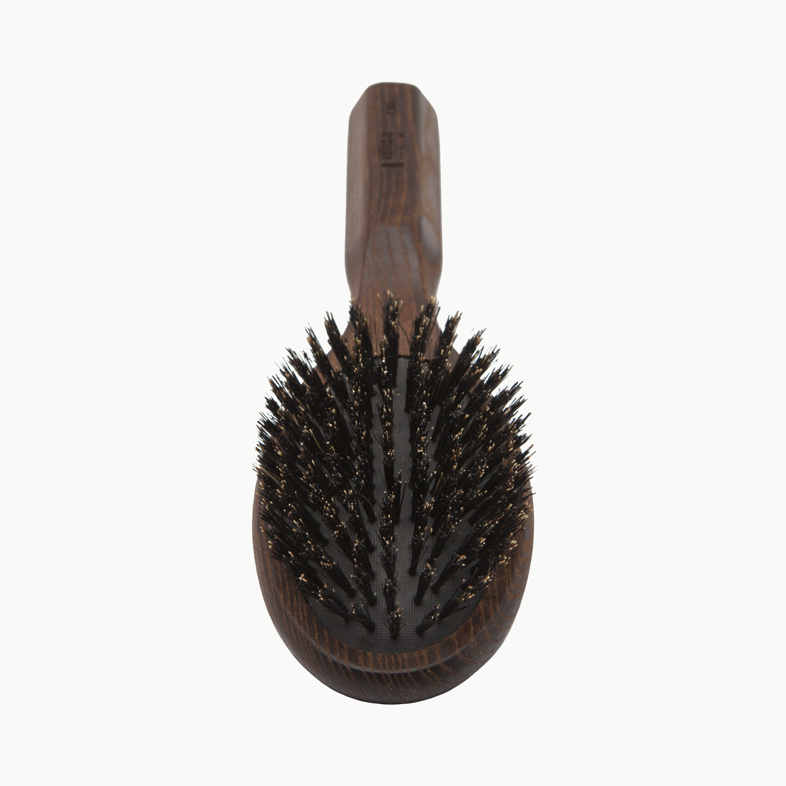 Ibiza Hair CX4 brosse ovale poils de sanglier bois carbonisé