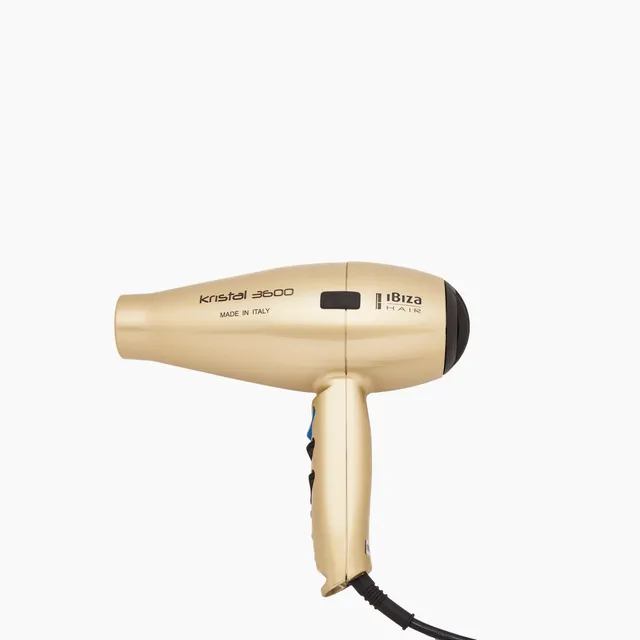 Ibiza Hair Kristal 3600 Gold sèche-cheveux 1875W diffuseur buddy