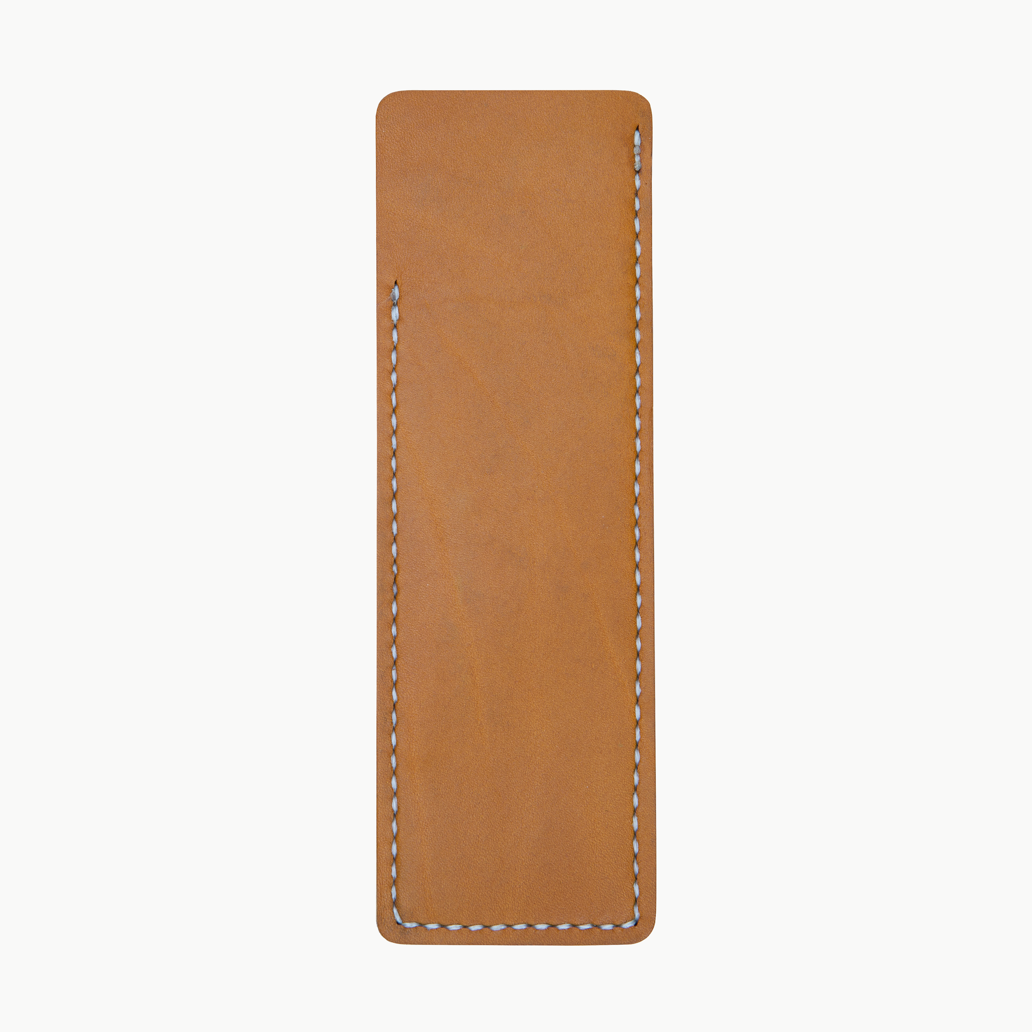 Ibiza Hair Combs étui peigne cuir beige clair