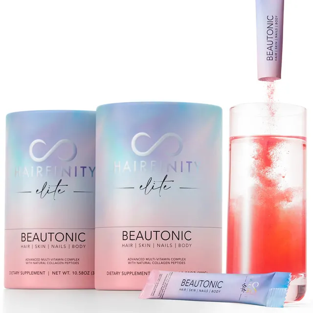 Hairfinity Beautonic Duo boisson beauté collagène 2 boîtes