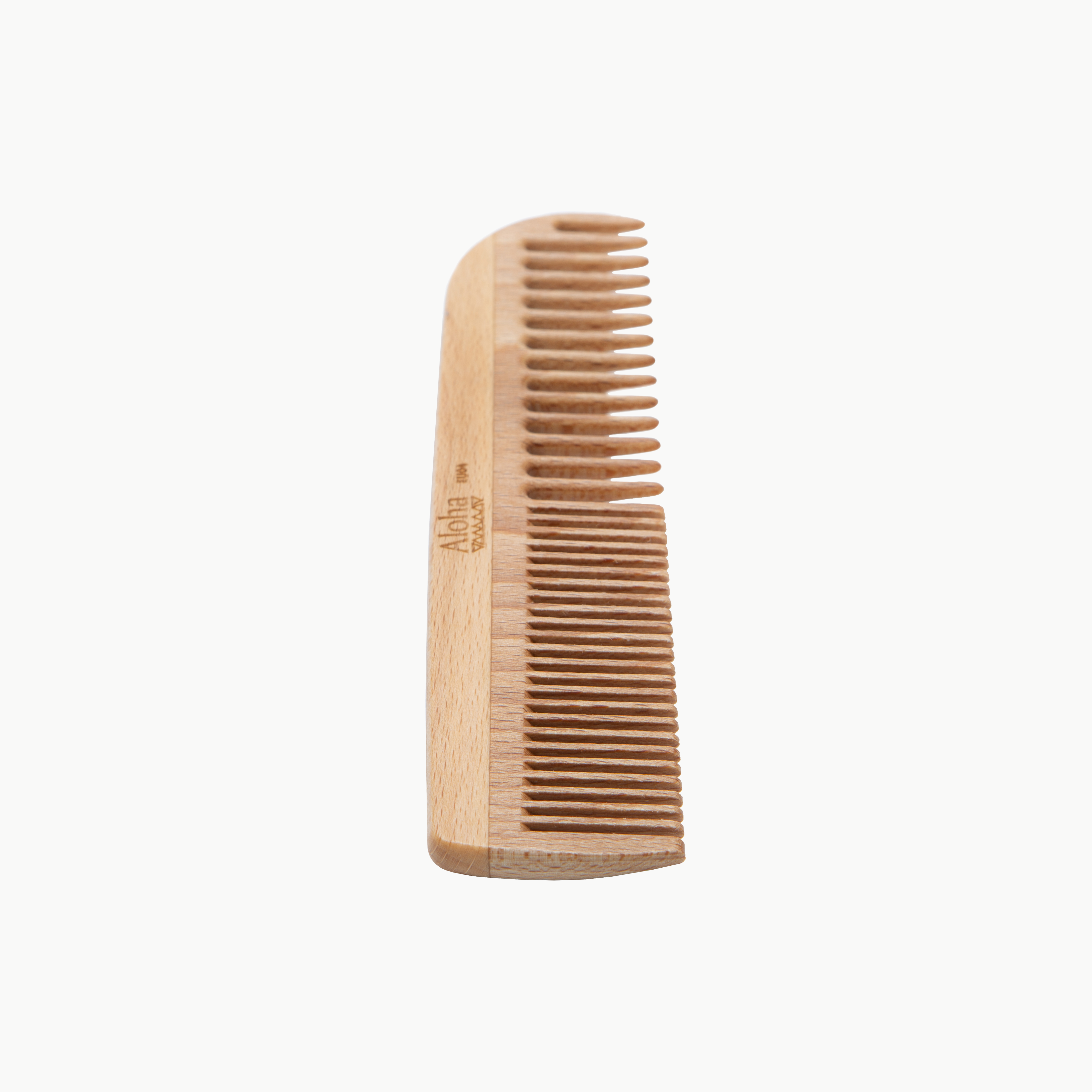 Ibiza Hair Aloha EU04 peigne homme hêtre 18 cm étui liège
