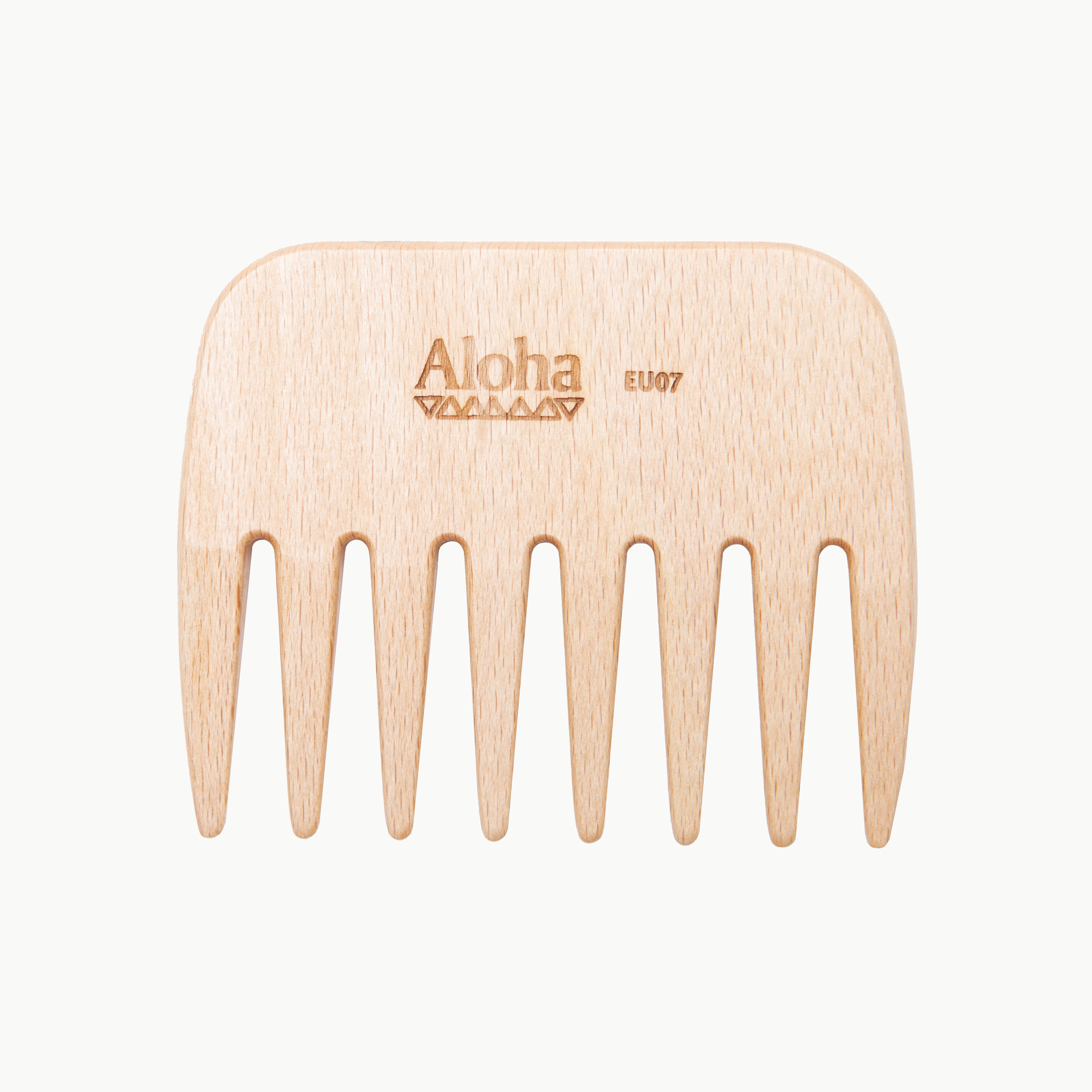 Ibiza Hair Aloha EU07 peigne afro bois dents longues