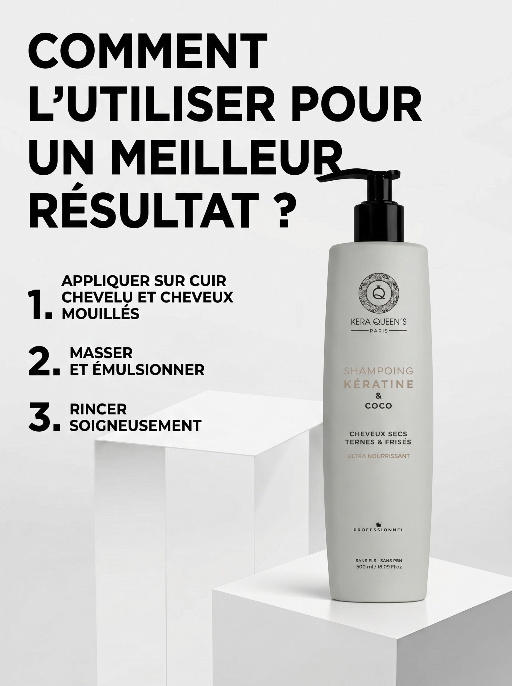Kera Queen's Rituel Coco kit trio nourrissant coco