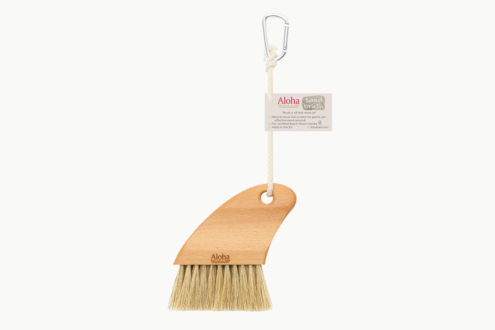 Ibiza Hair Aloha Sand Brush brosse sable crin naturel