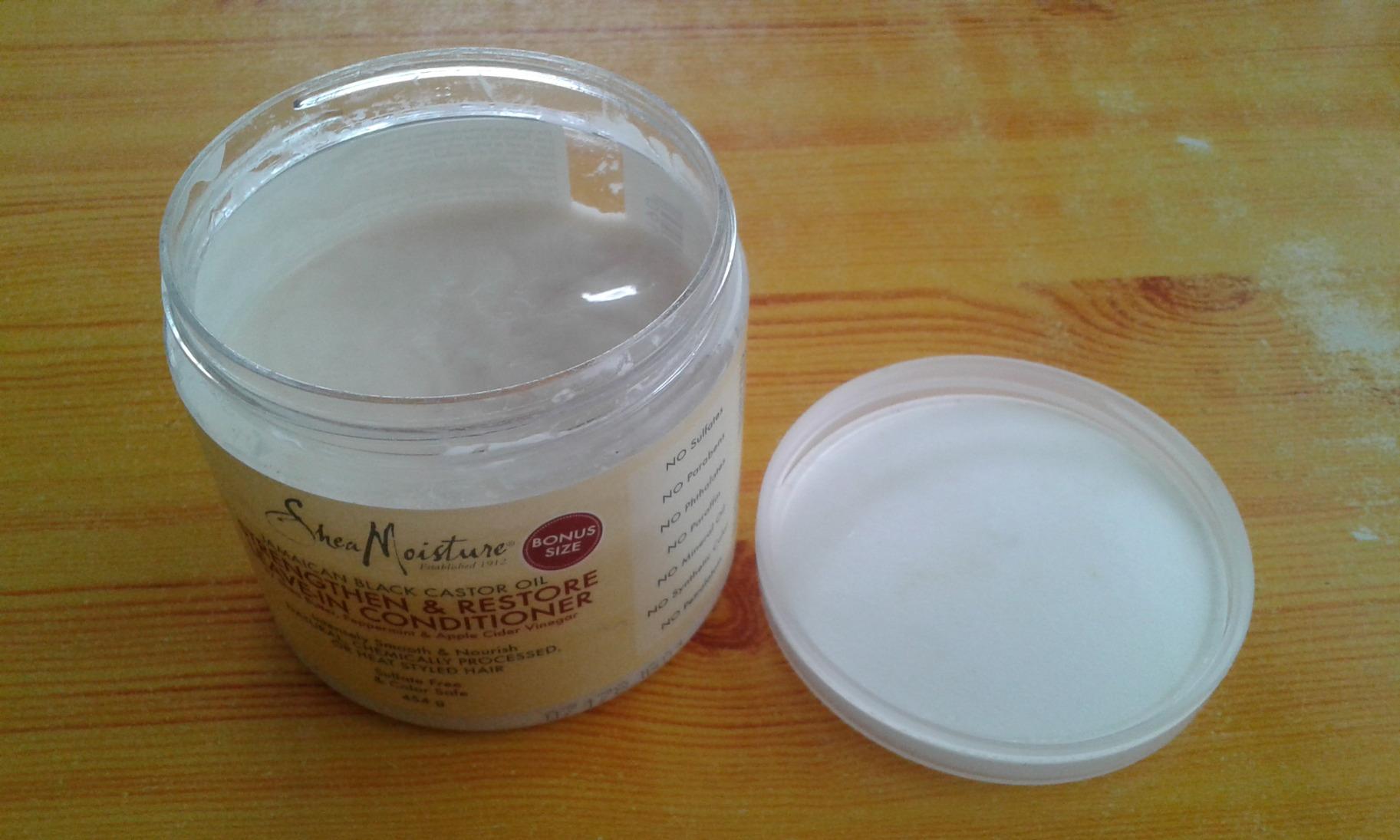 Shea Moisture Jamaican Black Castor Oil soin sans rinçage 340 ml