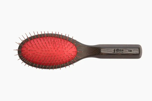 Ibiza Hair Aloha CX8 Red brosse démêlante ovale rouge