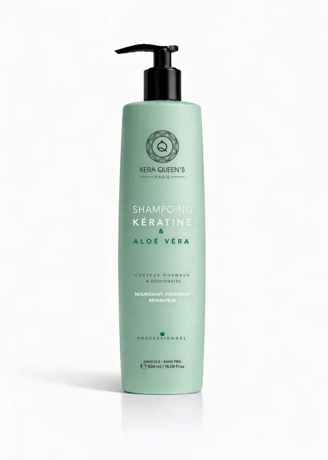 Kera Queen's Rituel Aloe Vera shampoing 500ml hydratant