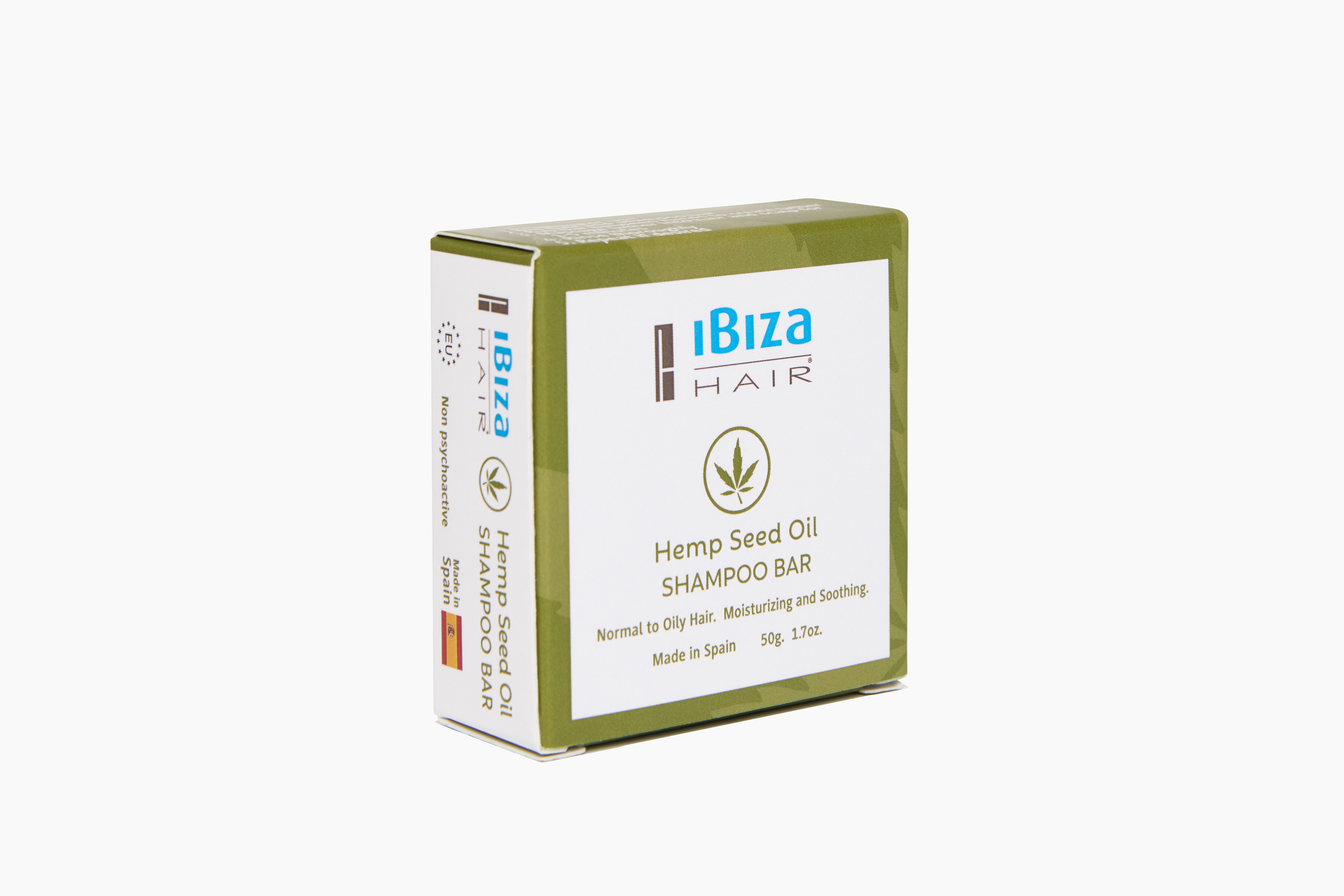 Ibiza Hair Hemp Seed Oil Shampoing solide chanvre 50 g