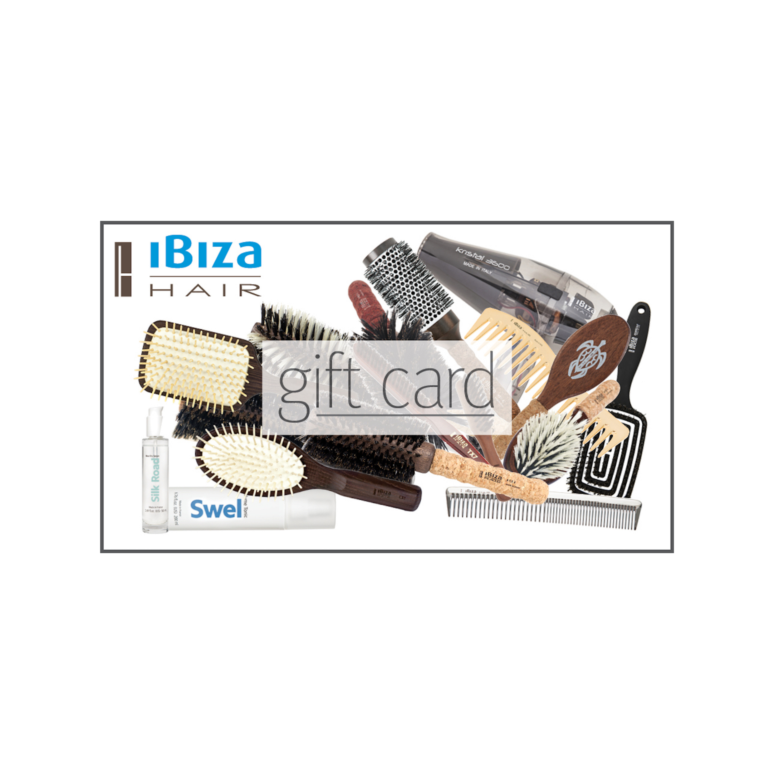 Ibiza Hair Kits carte cadeau soin cheveux coiffure