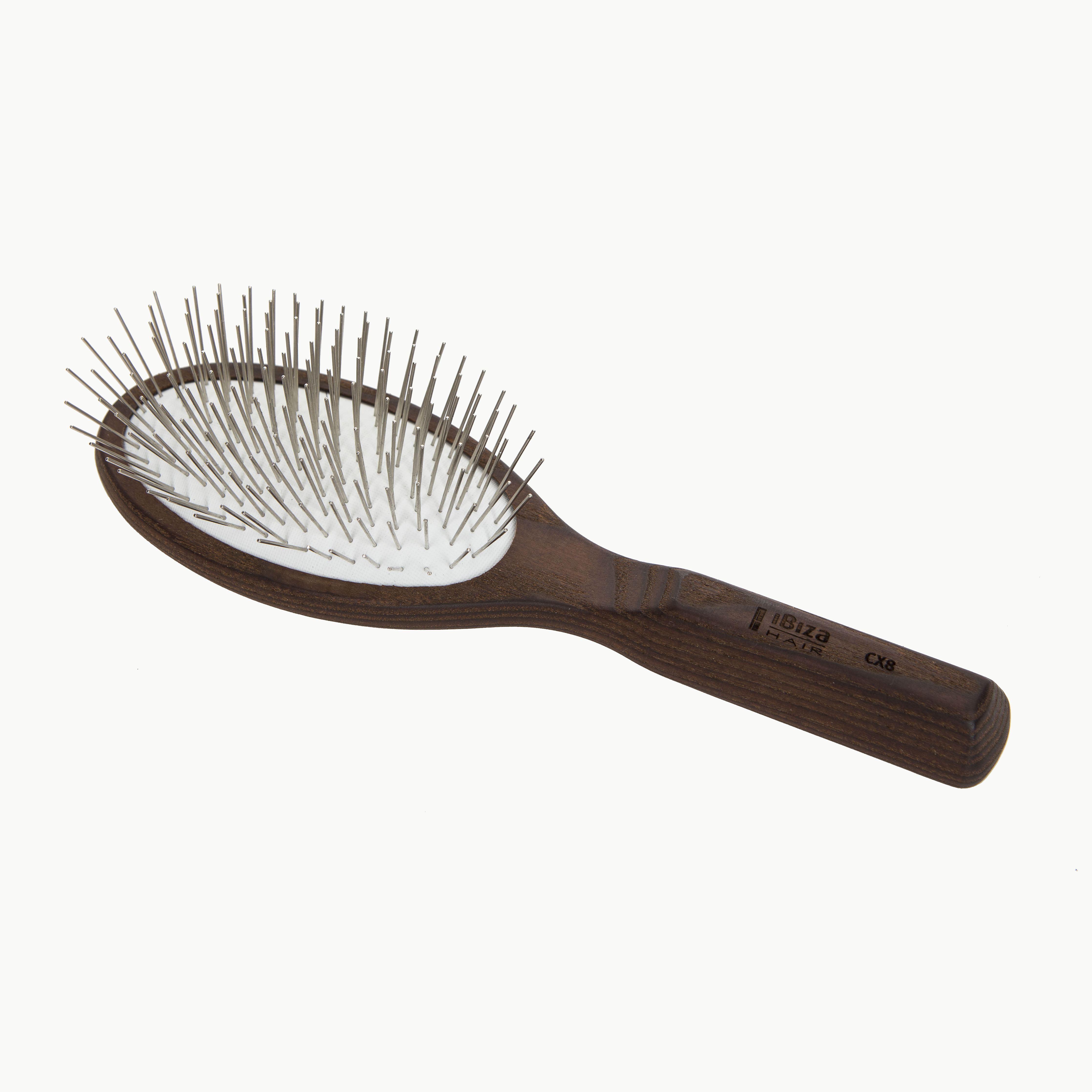 Ibiza Hair CX Series CX8 brosse paddle ovale picots métal