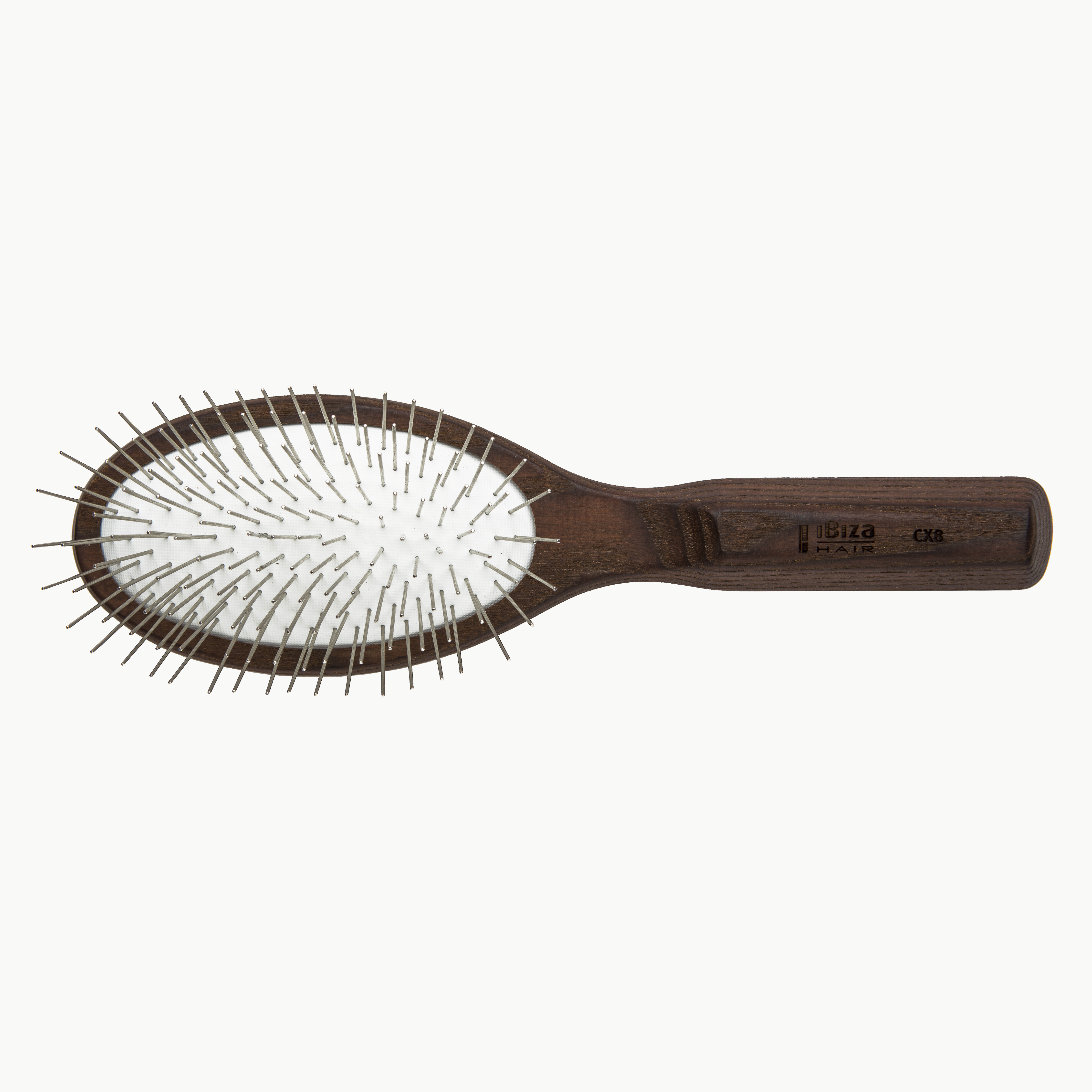 Ibiza Hair CX Series CX8 brosse paddle ovale picots métal