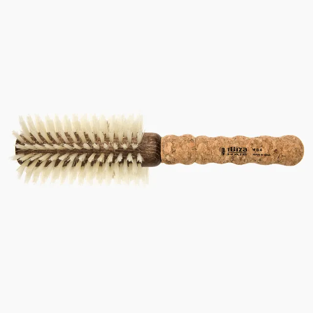 Ibiza Hair B4 brosse ronde 65 mm poils blonds cheveux colorés