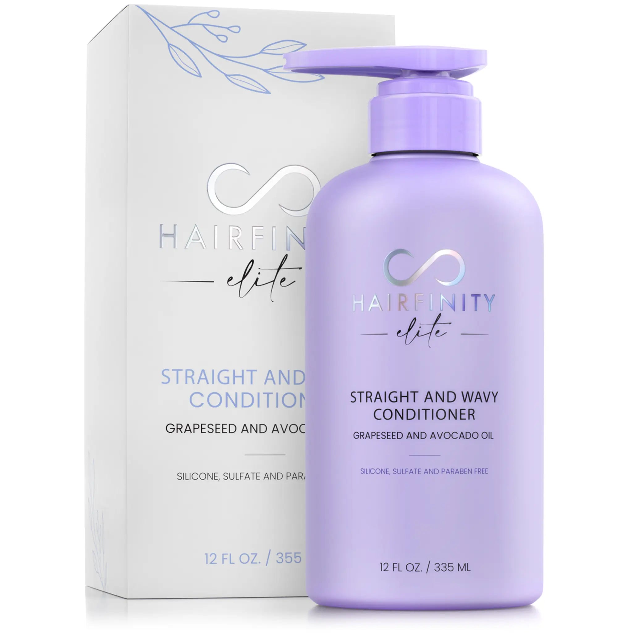 Hair Infinity Straight and Wavy après-shampoing léger brillance