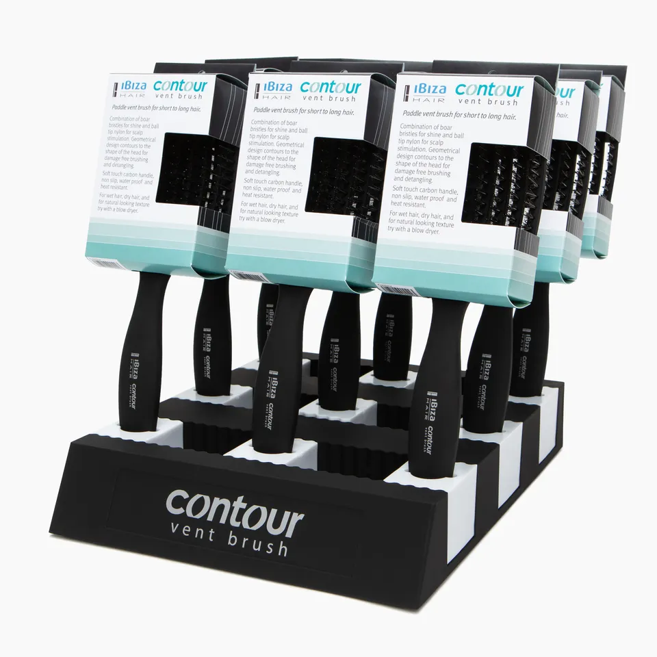 Ibiza Hair Brush Stands support Contour 6 brosses
