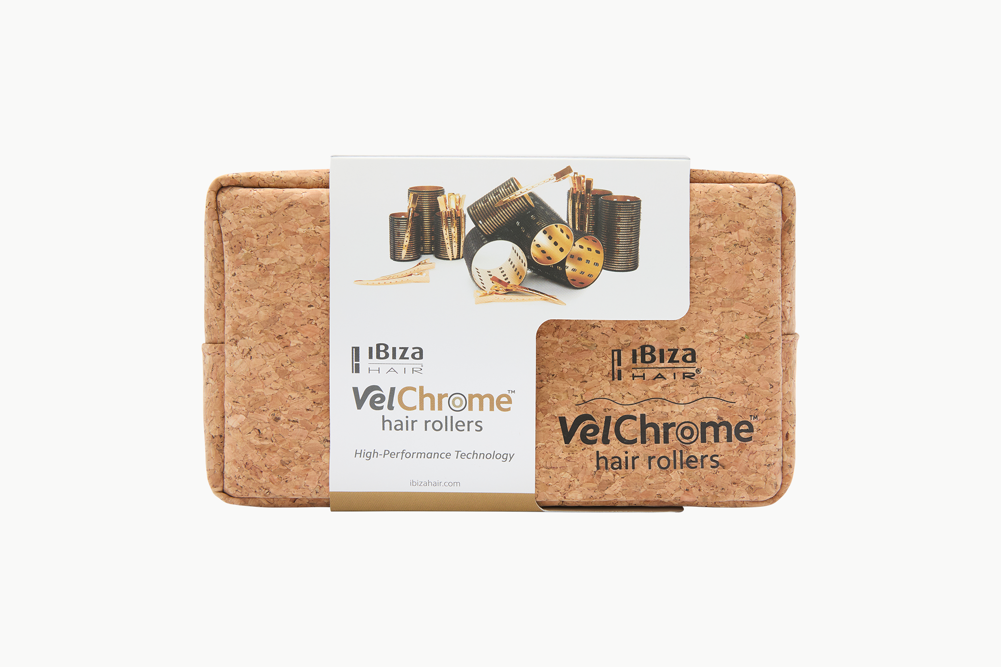 Ibiza Hair VelChrome bigoudis velcro thermiques 9 pinces