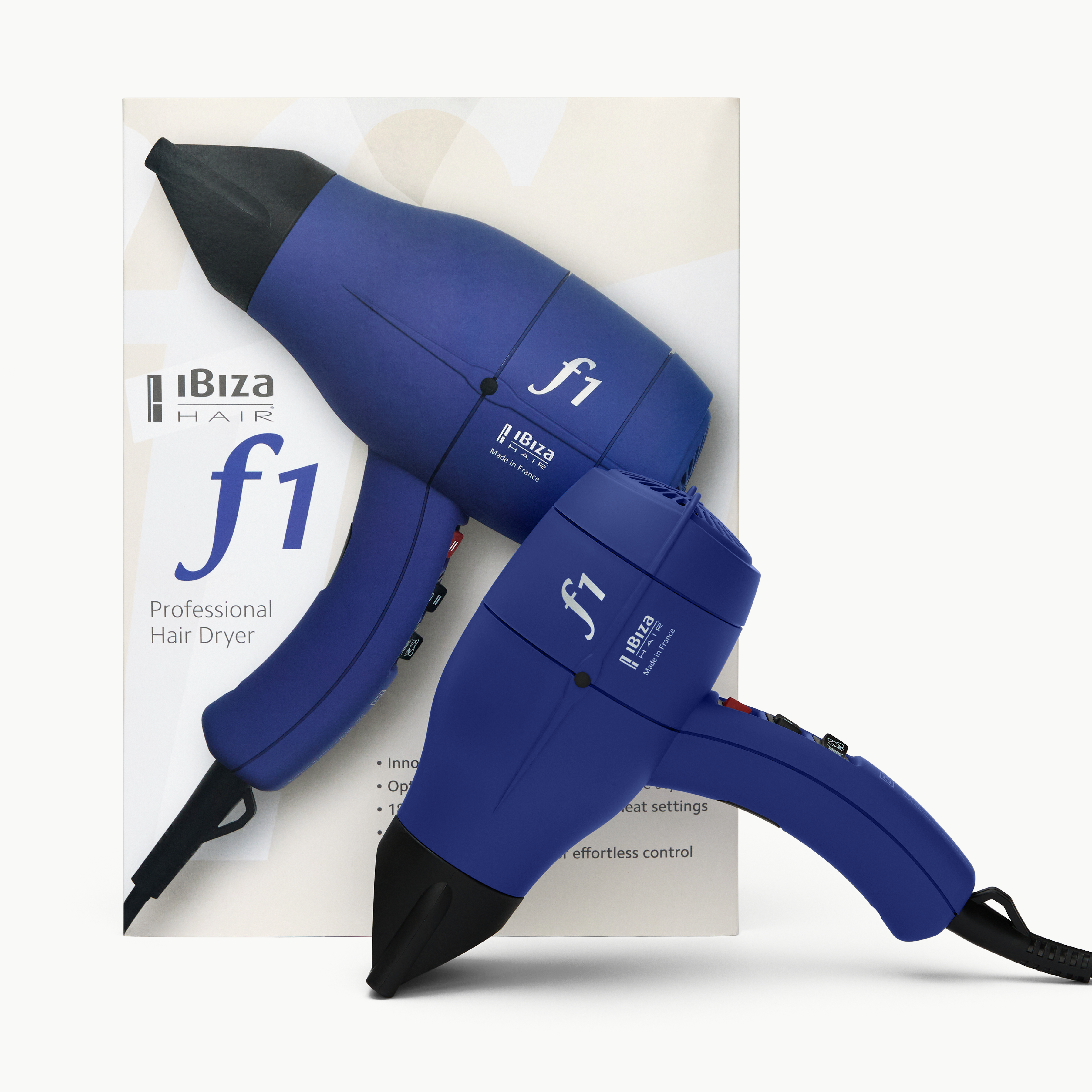 Ibiza Hair F1 sèche-cheveux pro bleu 1875W ionique