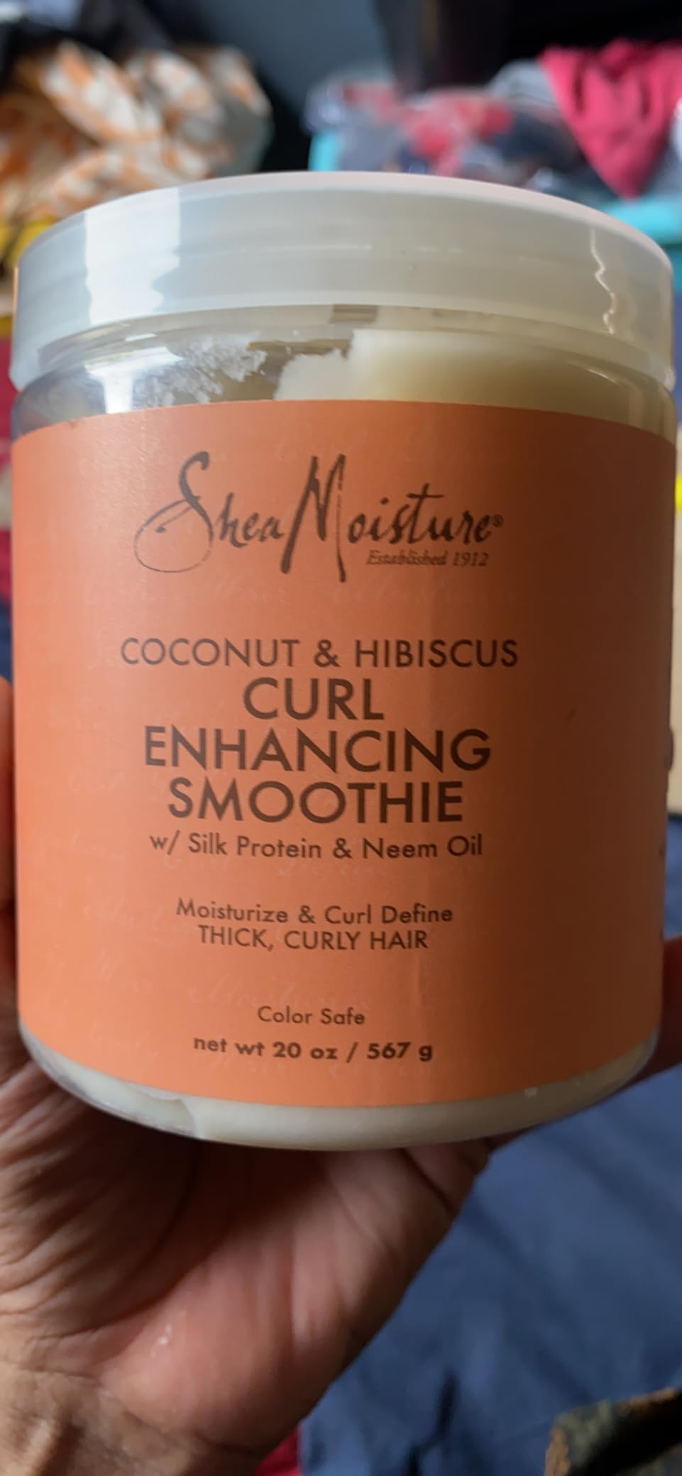 Shea Moisture Coconut & Hibiscus smoothie boucles 340 g coco