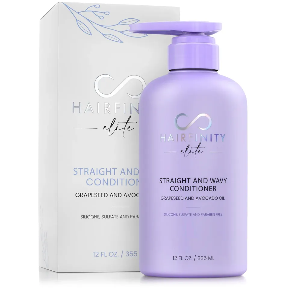 Hair Infinity Straight and Wavy après-shampoing léger brillance