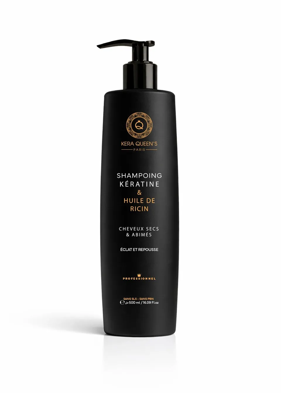 Kera Queen's Rituel Ricin shampoing 500ml huile de ricin