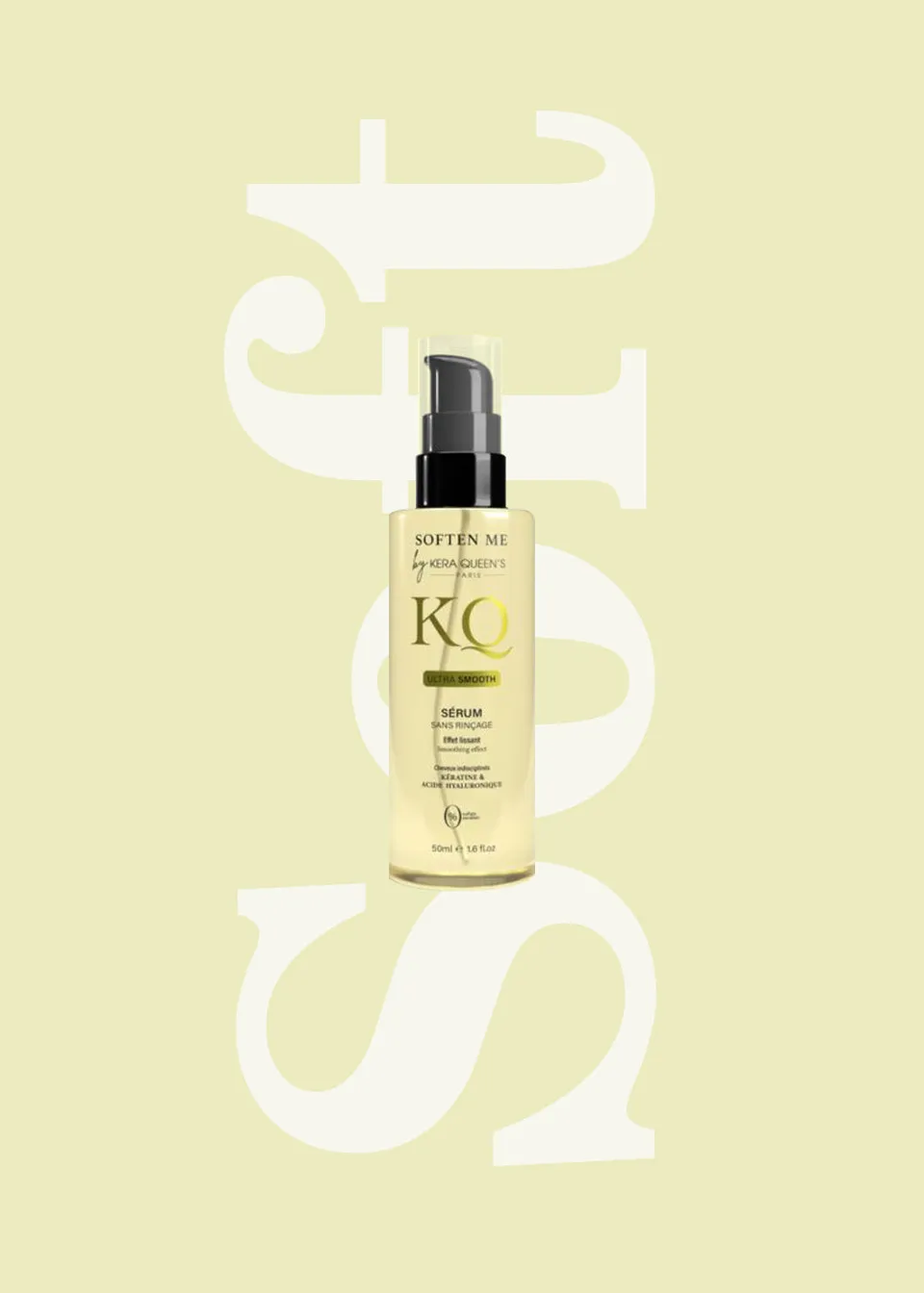 Kera Queen's Soften me Ultra Smooth sérum lissant anti-frisottis
