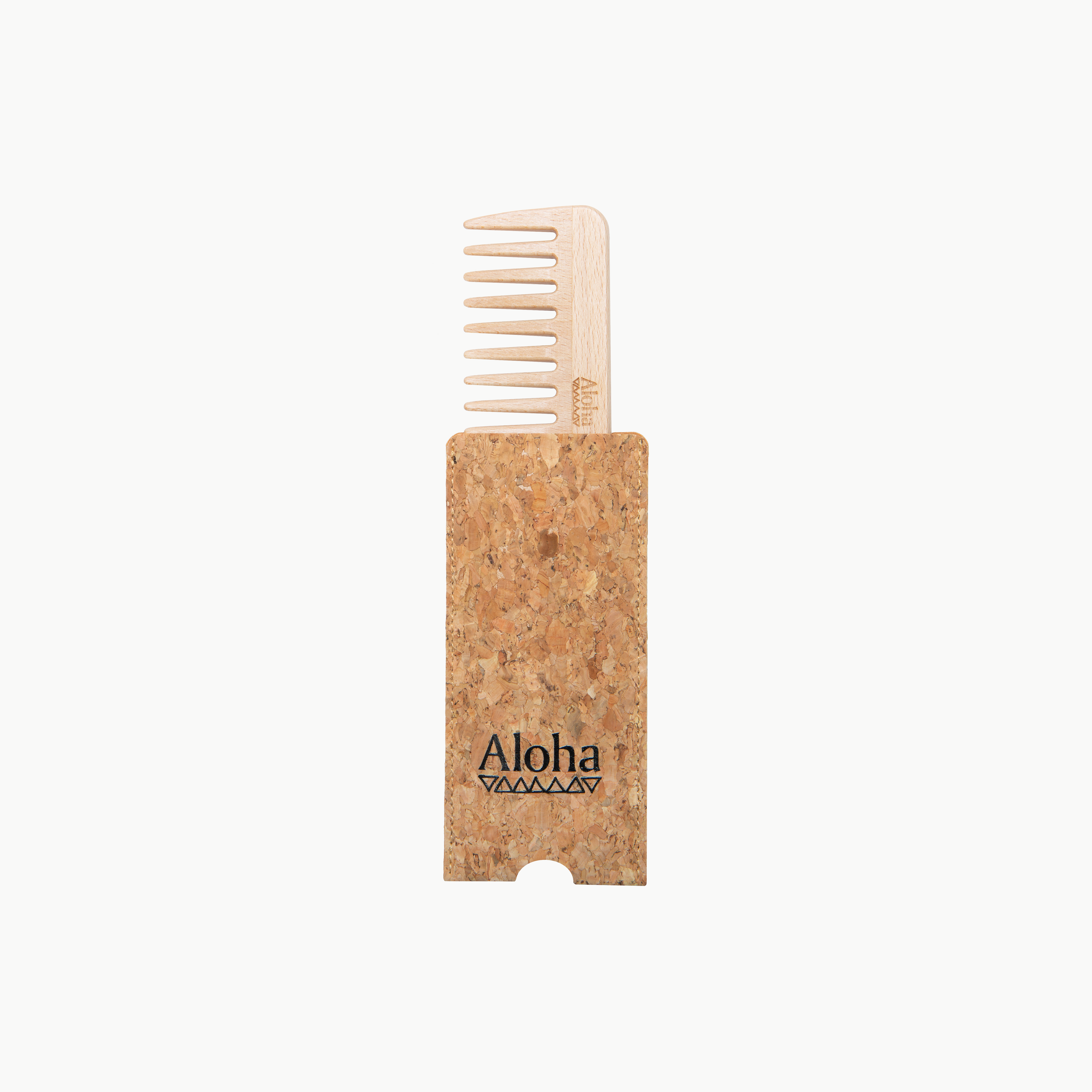 Ibiza Hair Aloha EU06 peigne coiffage bois dents larges