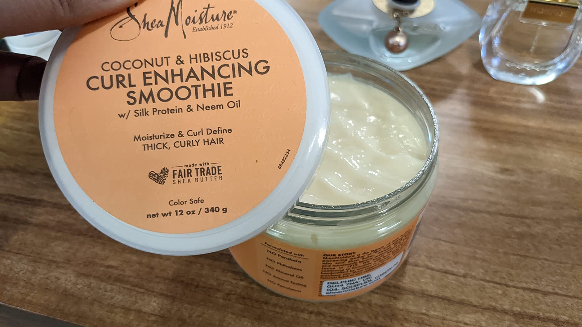 Shea Moisture Coconut & Hibiscus smoothie boucles 340 g coco