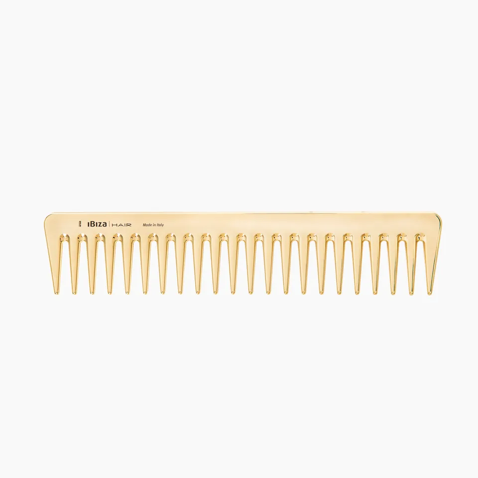 Ibiza Hair Combs peigne démêlant gold graphite