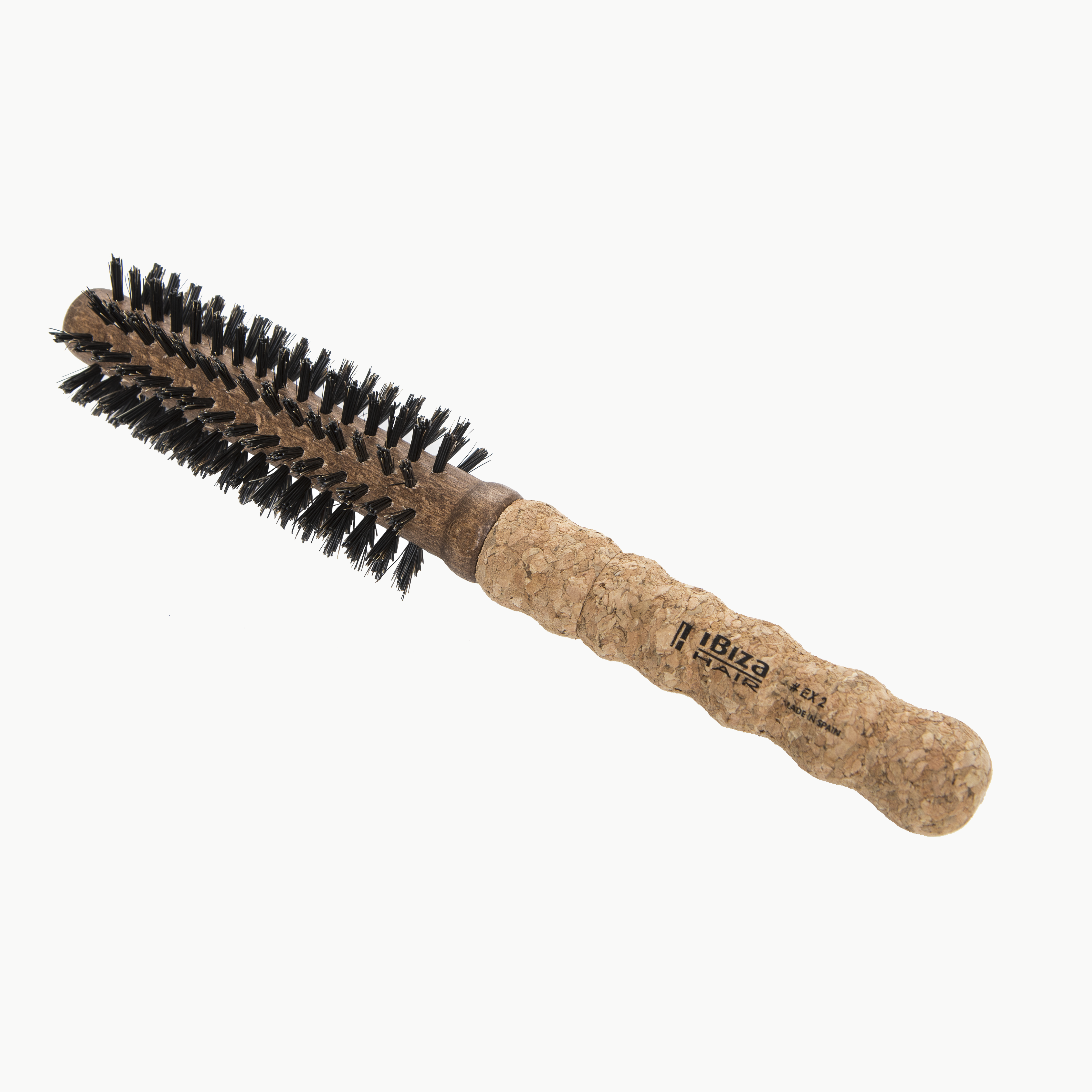 Ibiza Hair EX Series EX2 brosse ronde 40 mm manche liege