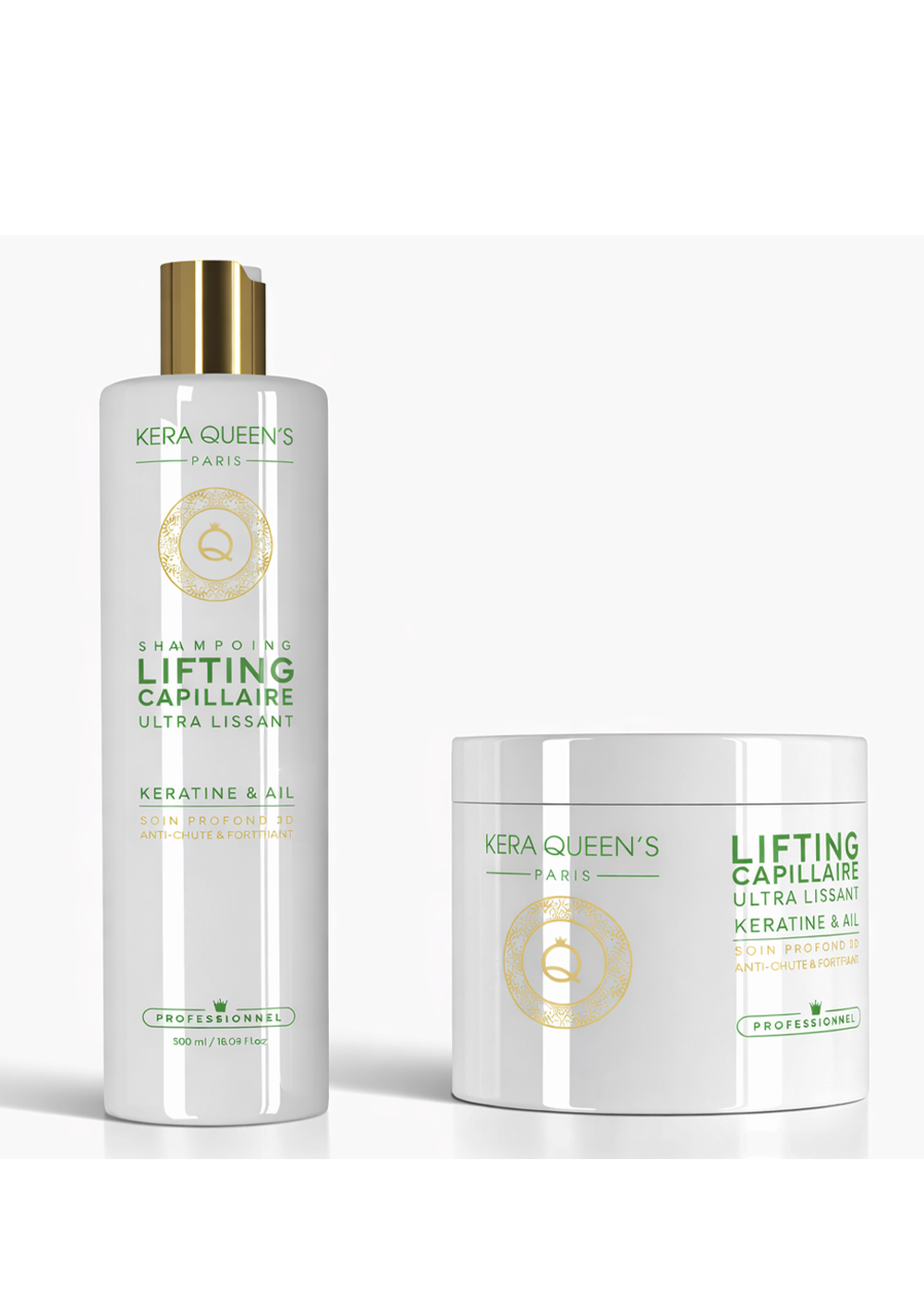 Kera Queen's Lifting Ail kit duo 500 antichute vitamines