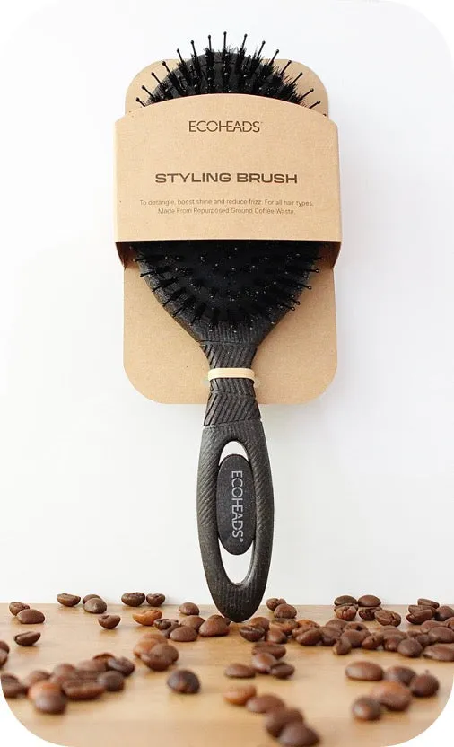 EcoHeads eBrush brosse coushion poils sanglier tous cheveux