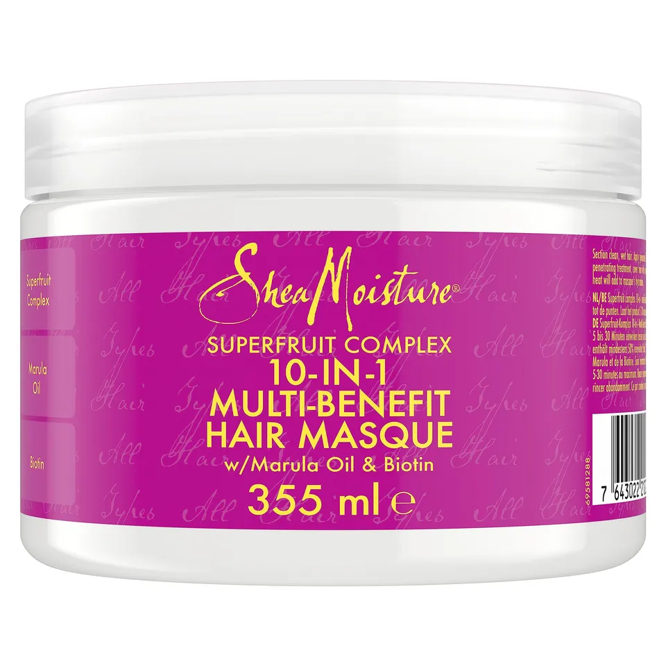 Shea Moisture Superfruit Complex masque cheveux 355ml éclat