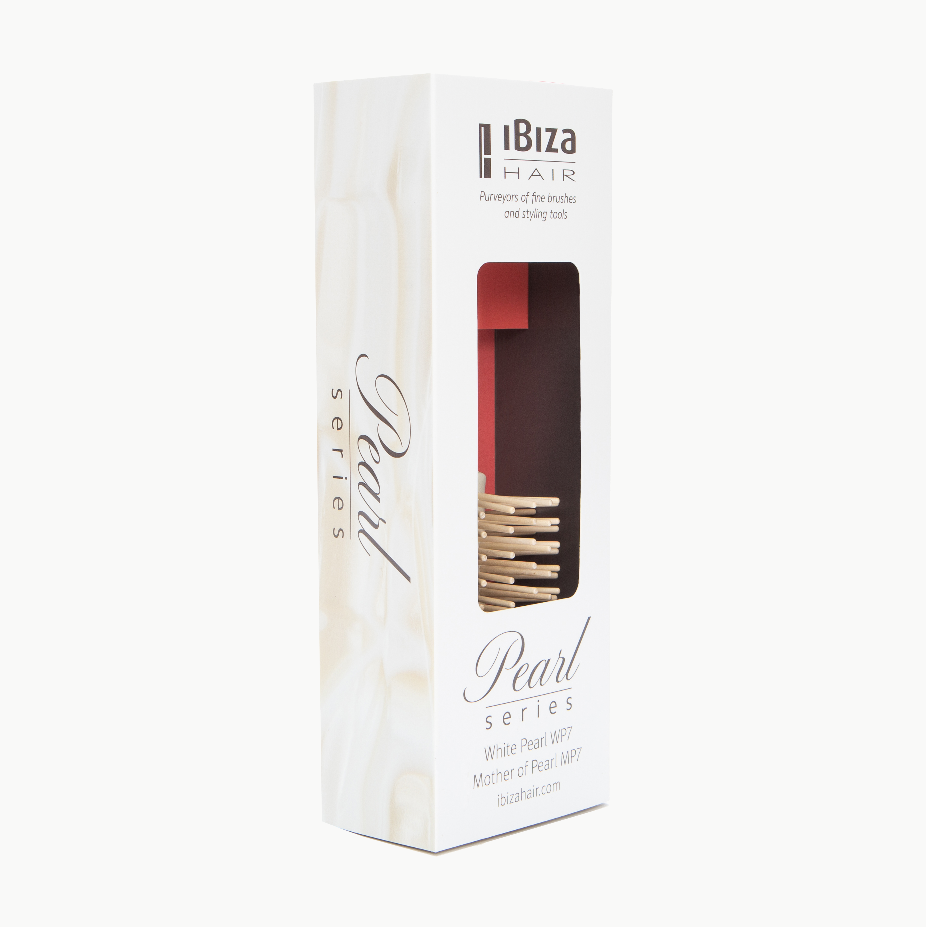 Ibiza Hair Pearl Series brosse WP7 picots bois