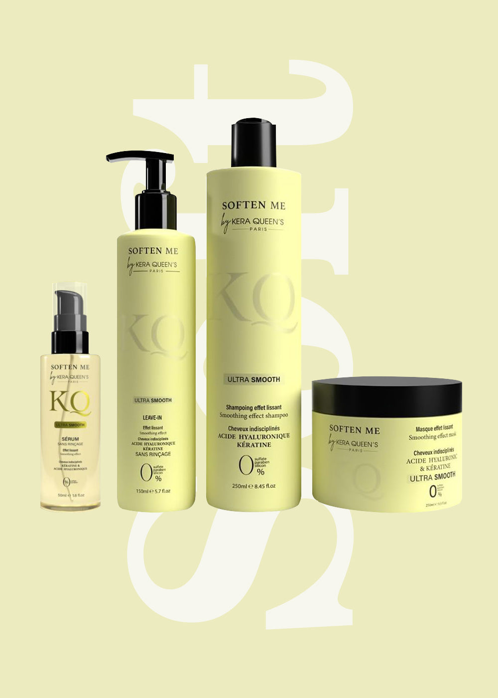 Kera Queen's Soften me Ultra Smooth coffret lissant kératine