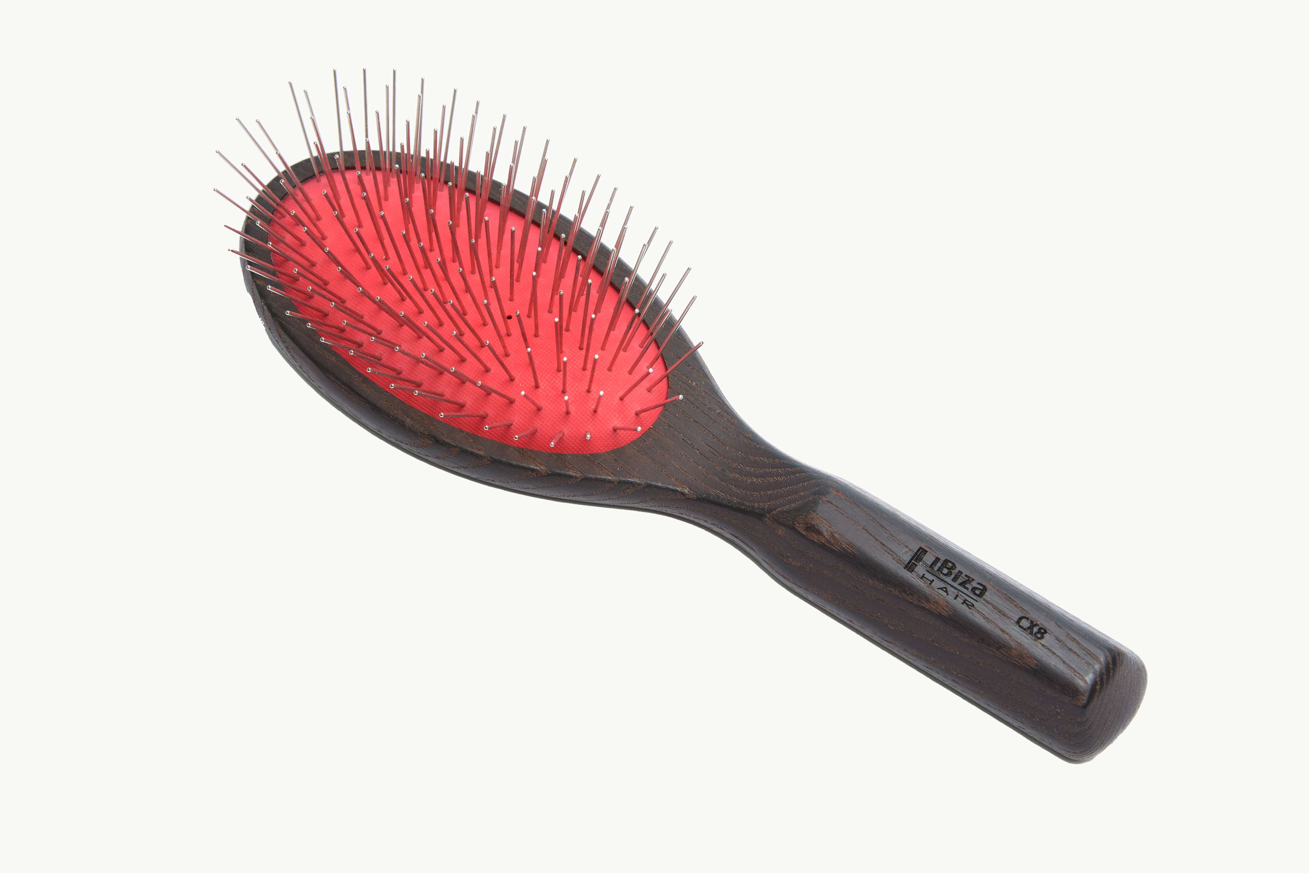 Ibiza Hair Aloha CX8 Red brosse démêlante ovale rouge