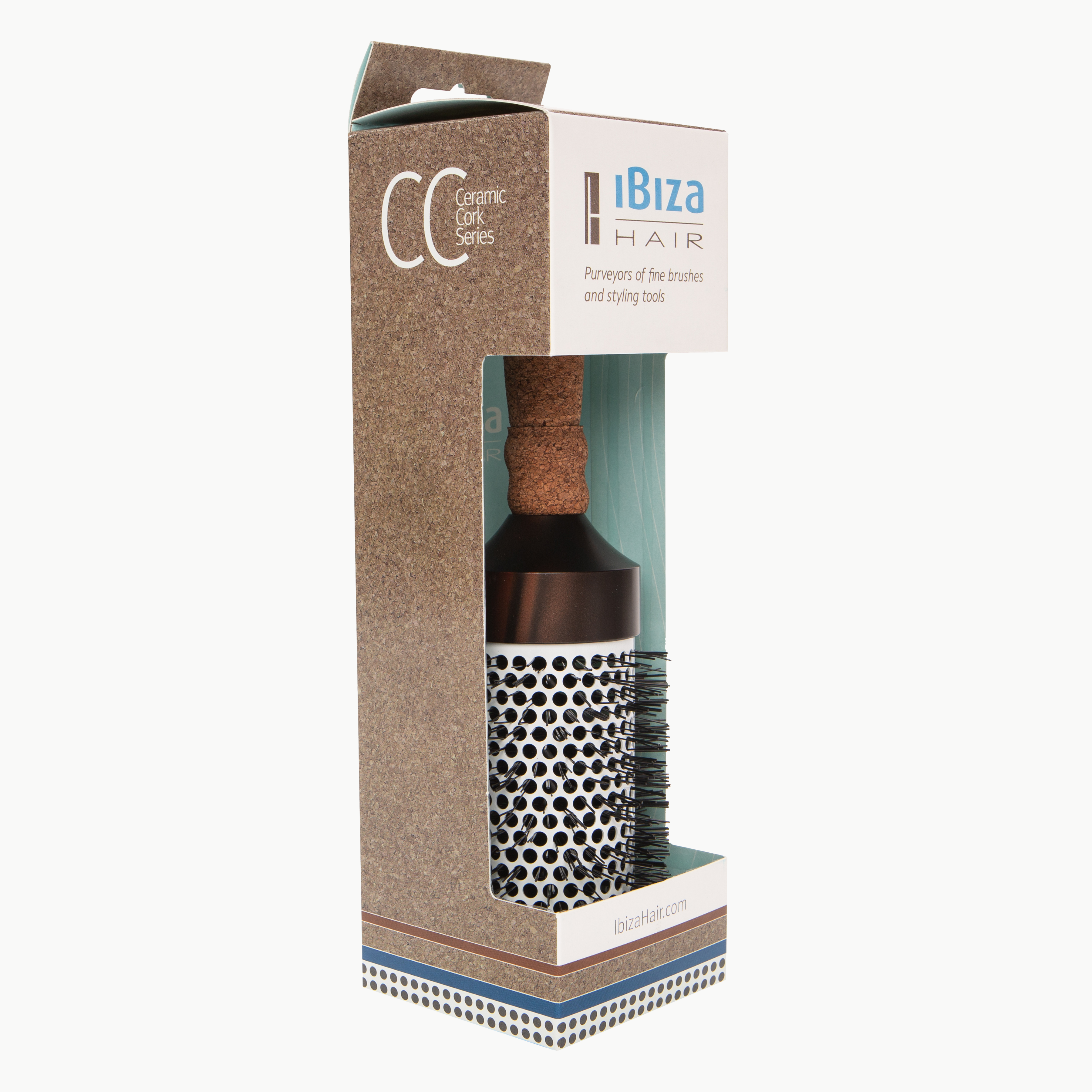 Ibiza Hair CC5 brosse ronde 75 mm céramique volume
