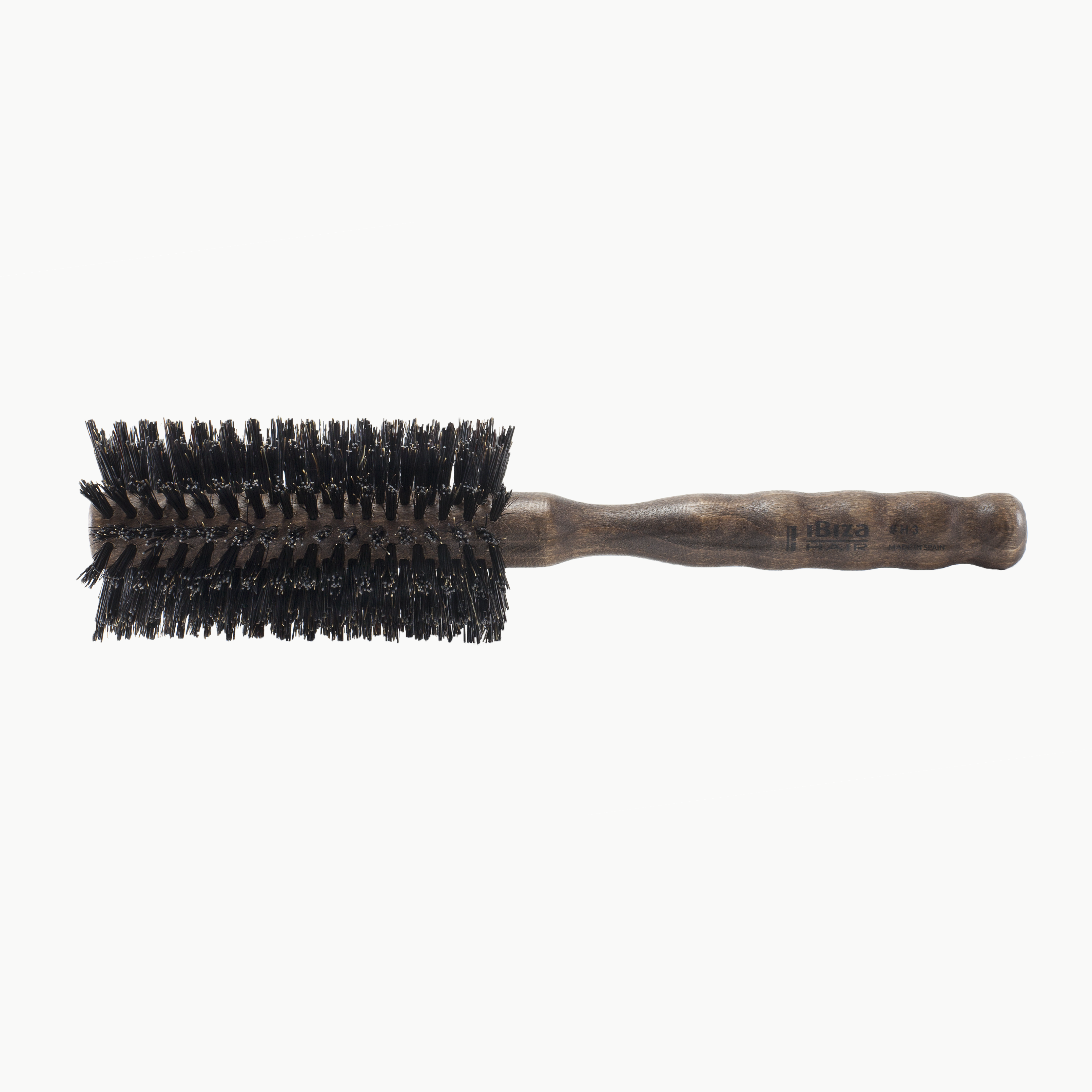 Ibiza Hair H3 brosse ronde 55 mm bois cheveux épais