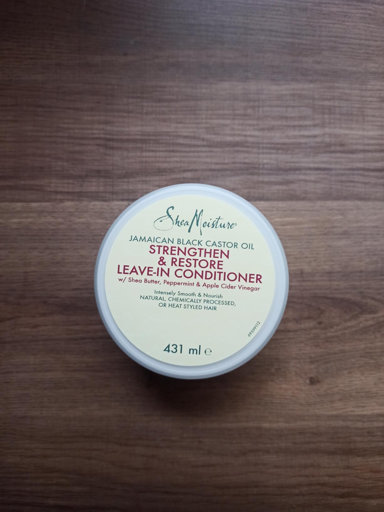 Shea Moisture Jamaican Black Castor Oil soin sans rinçage 340 ml