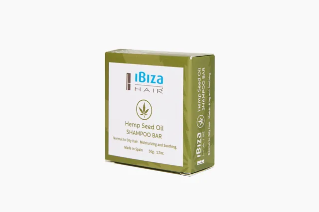 Ibiza Hair Hemp Seed Oil Shampoing solide chanvre 50 g