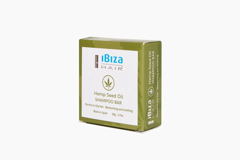 Ibiza Hair Hemp Seed Oil Shampoing solide chanvre 50 g