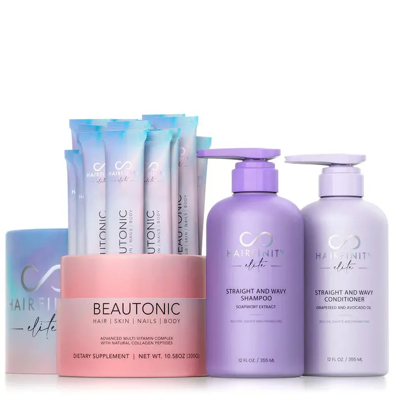 Hair Infinity Straight and Wavy kit cheveux lisses ondulés