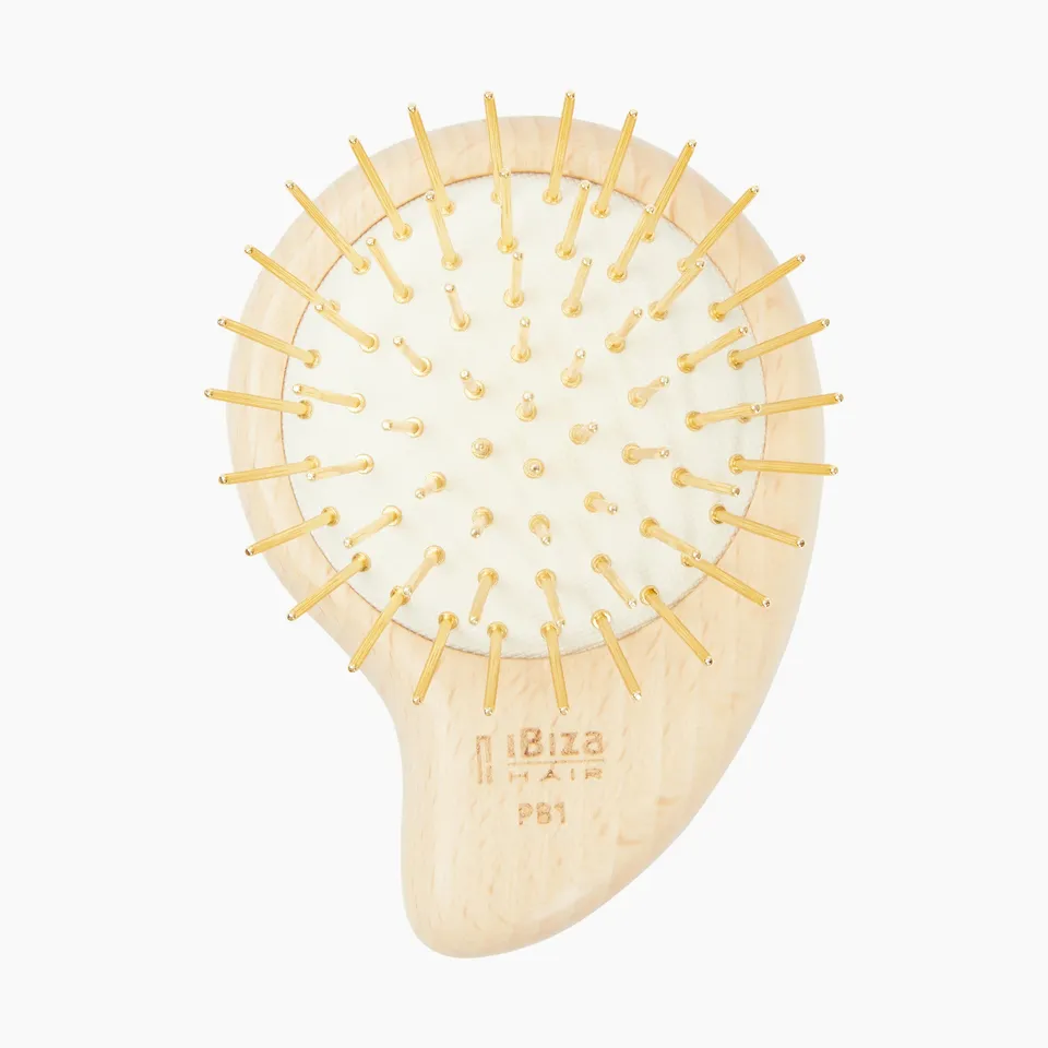 Ibiza Hair Aloha brosse paume picots dorés