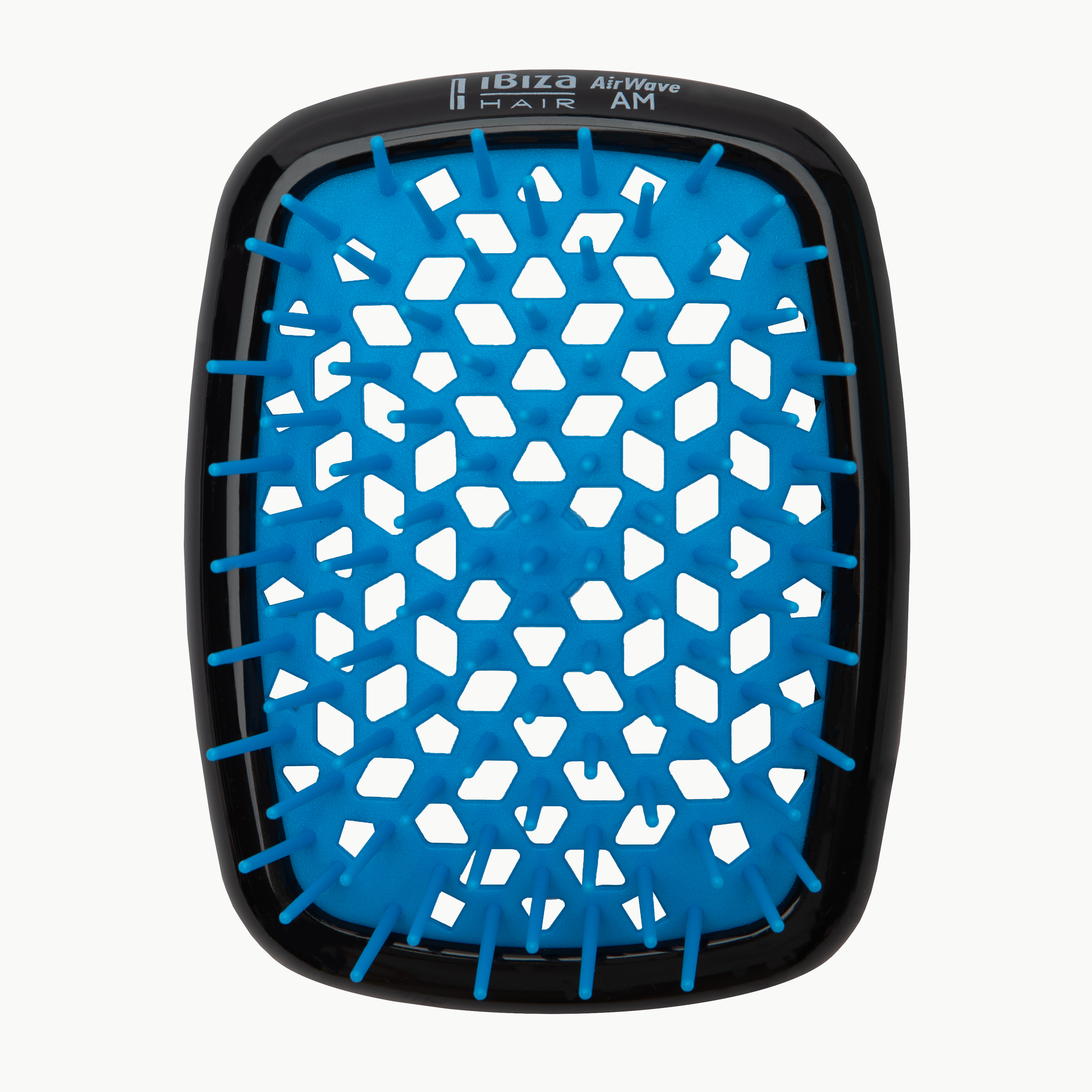 Ibiza Hair AirWave AM brosse douche cuir chevelu bleu noir