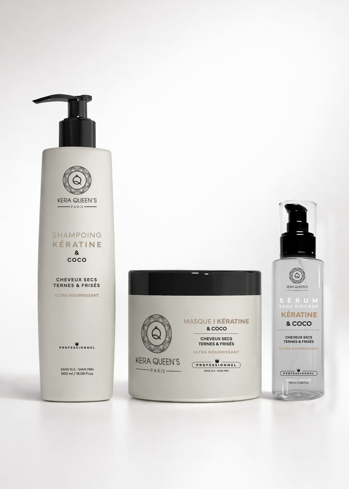 Kera Queen's Rituel Coco kit trio nourrissant coco