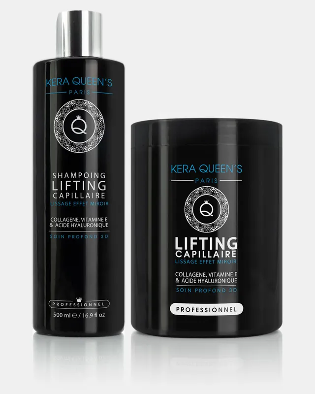 Kera Queen's Lifting Kératine Intense kit duo 1000 cheveux abîmés